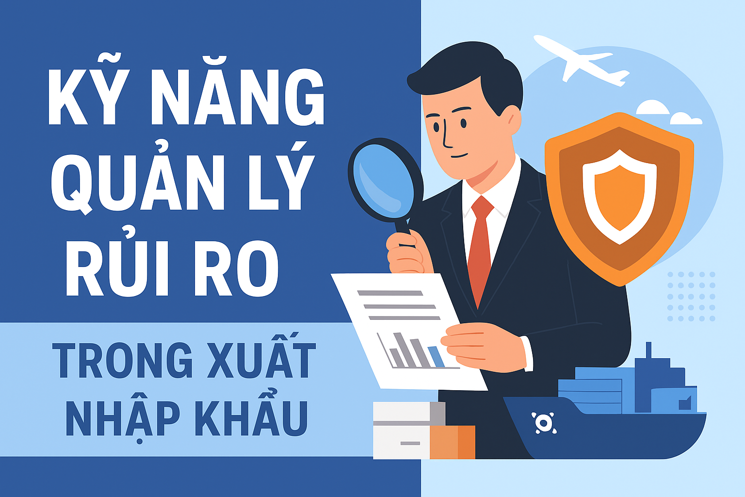 Kỹ năng quản lý rủi ro trong xuất nhập khẩu cho doanh nghiệp