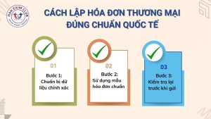 Cách lập hóa đơn thuơng mại đúng chuẩn