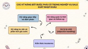 Các kỹ năng bắt buộc phải có trong nghiệp vụ sale xuất nhập khẩu