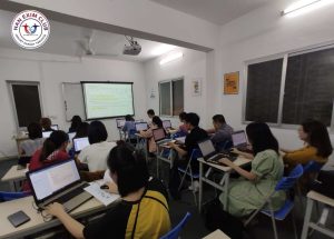 Hình ảnh lớp học xuất nhập khẩu của Han exim