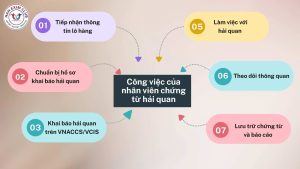 Công việc của nhân viên chứng từ hải quan