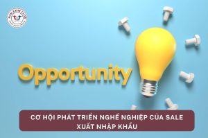 Cơ hội phát triển nghề nghiệp của sale xuất nhập khẩu