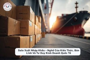 Sale Xuất Nhập Khẩu – Nghề Của Kiến Thức, Bản Lĩnh Và Tư Duy Kinh Doanh Quốc Tế