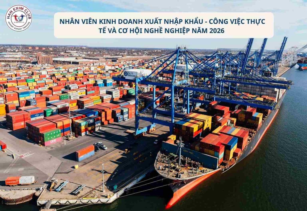 Công việc thực tế và cơ hội nghề nghiệp của nhân viên kinh doanh xuất nhập khẩu